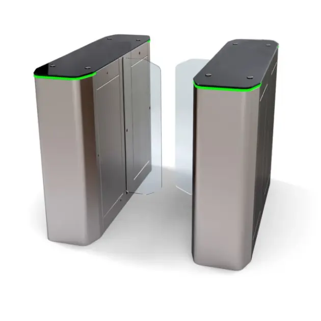 Secure entrances with Optima SSG100S Sliding Speed Gate. Fast access control, elegant design, and enhanced security. Contact us today.