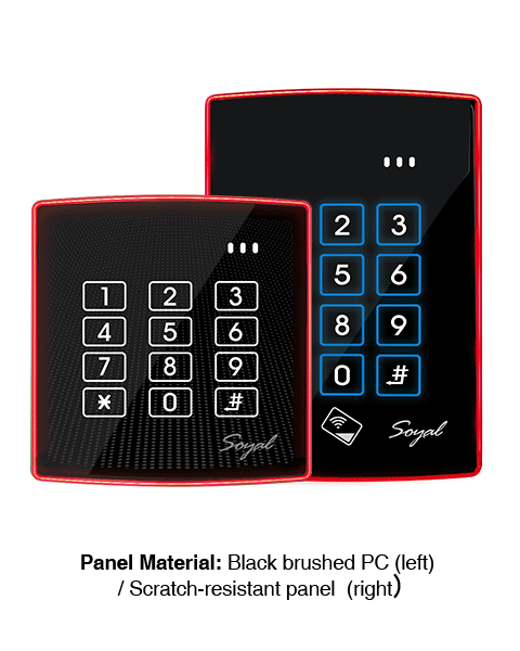 Flush Mount Illuminated Access Reader AR-888-K